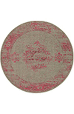 Revival 6330F Grey Pink Rug - Baconco