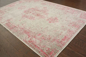 Revival 6330F Grey Pink Rug - Baconco