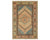 Reza REZ02 Beige/Blue Rug - Baconco