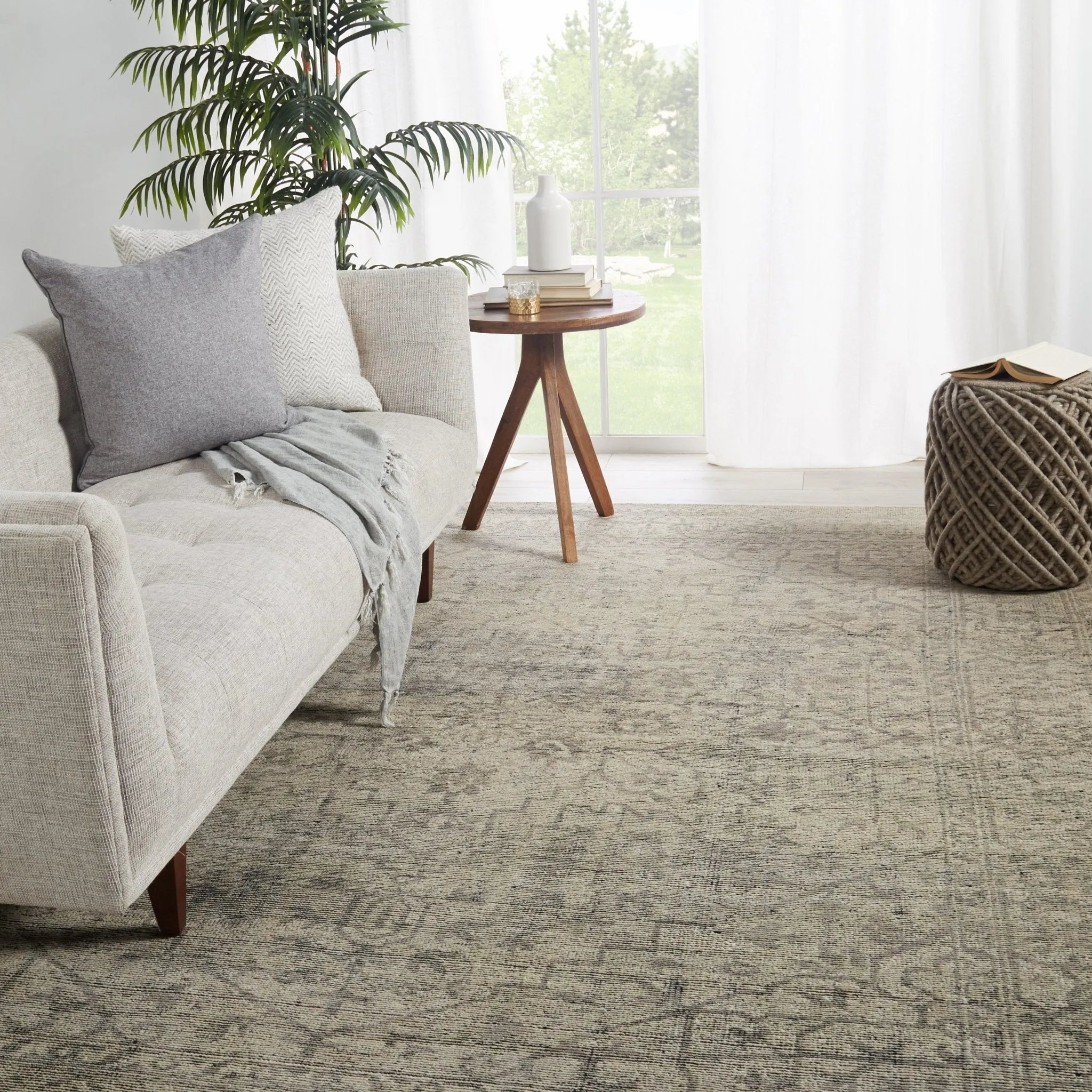 Rhapsody Rha08 Camber Gray/Cream Rug - Baconco