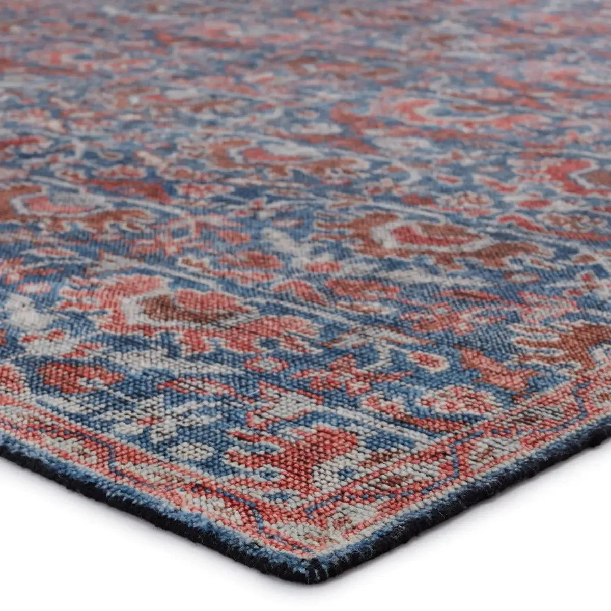 Rhapsody RHA10 Red/Blue Rug - Baconco