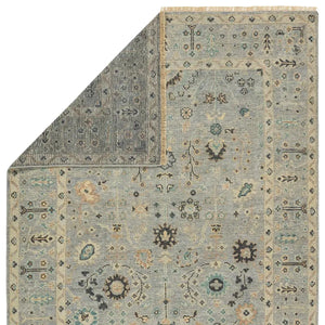 Rhapsody RHA11 Green/Cream Rug - Baconco