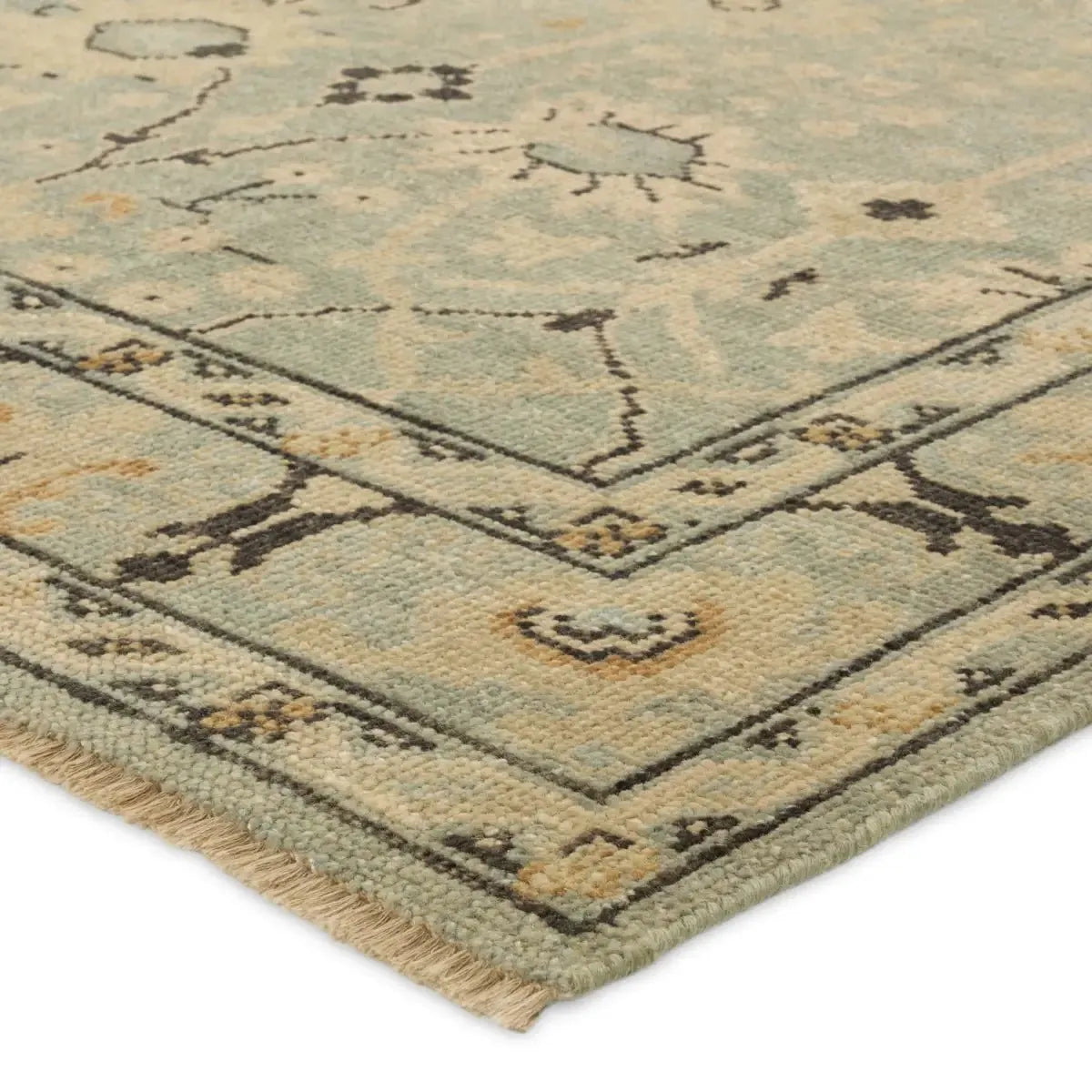 Rhapsody RHA19 Light Blue/Tan Rug - Baconco