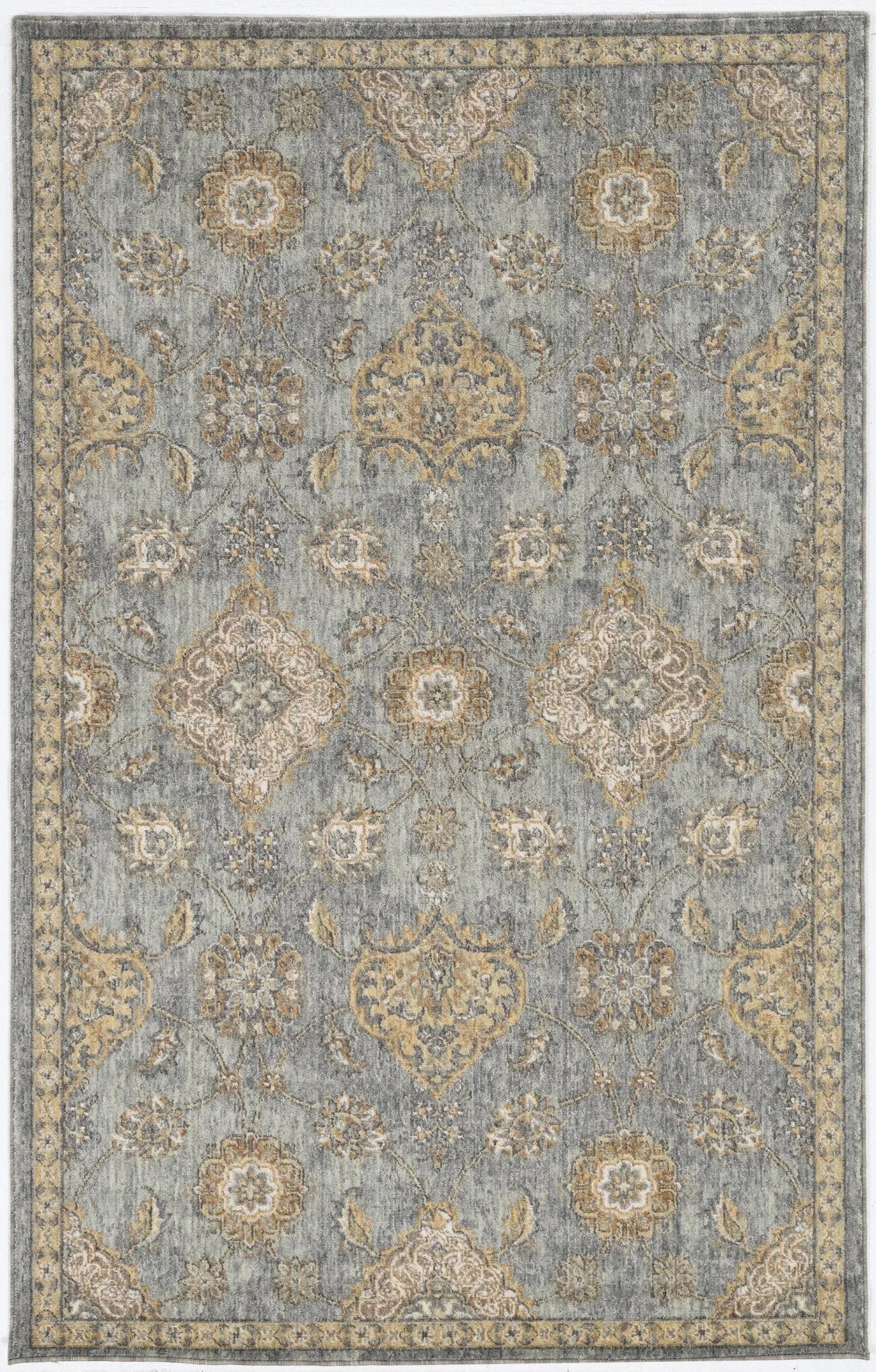 Ria 6821 Sofia Sage Green Rug - Baconco