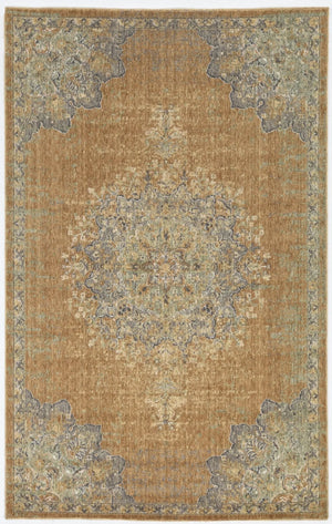 Ria 6824 Elegance Coffee Rug - Baconco