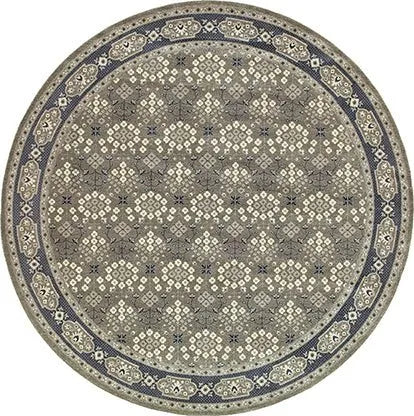 Richmond 119U Grey / Navy Rug - Baconco