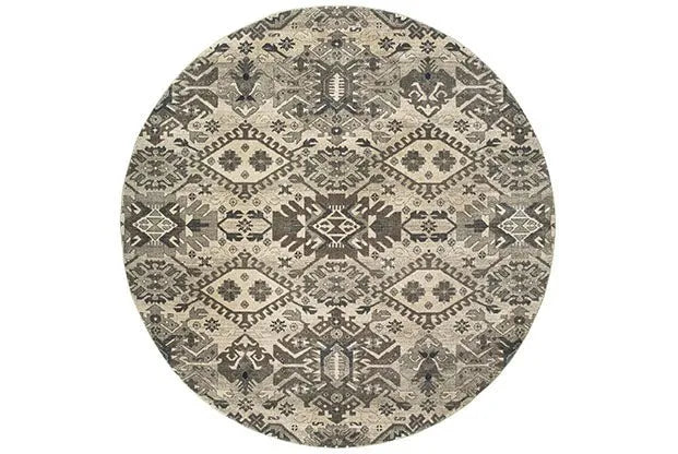 Richmond 1807J Grey Brown Rug - Baconco