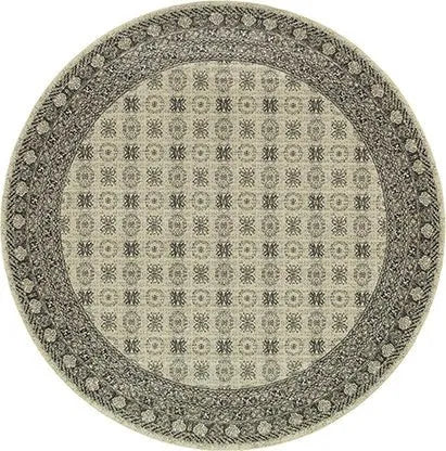 Richmond 4440S Ivory / Grey Rug - Baconco