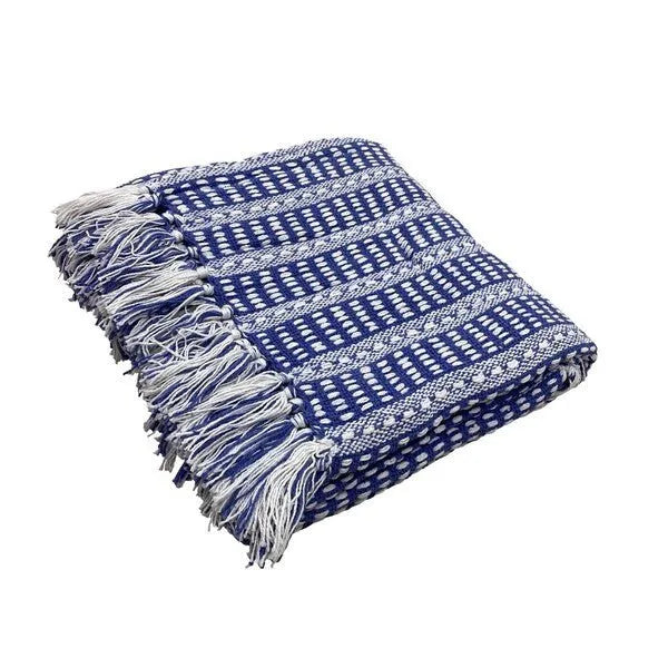 Ridgeline 81179BLU Blue Throw Blanket - Baconco