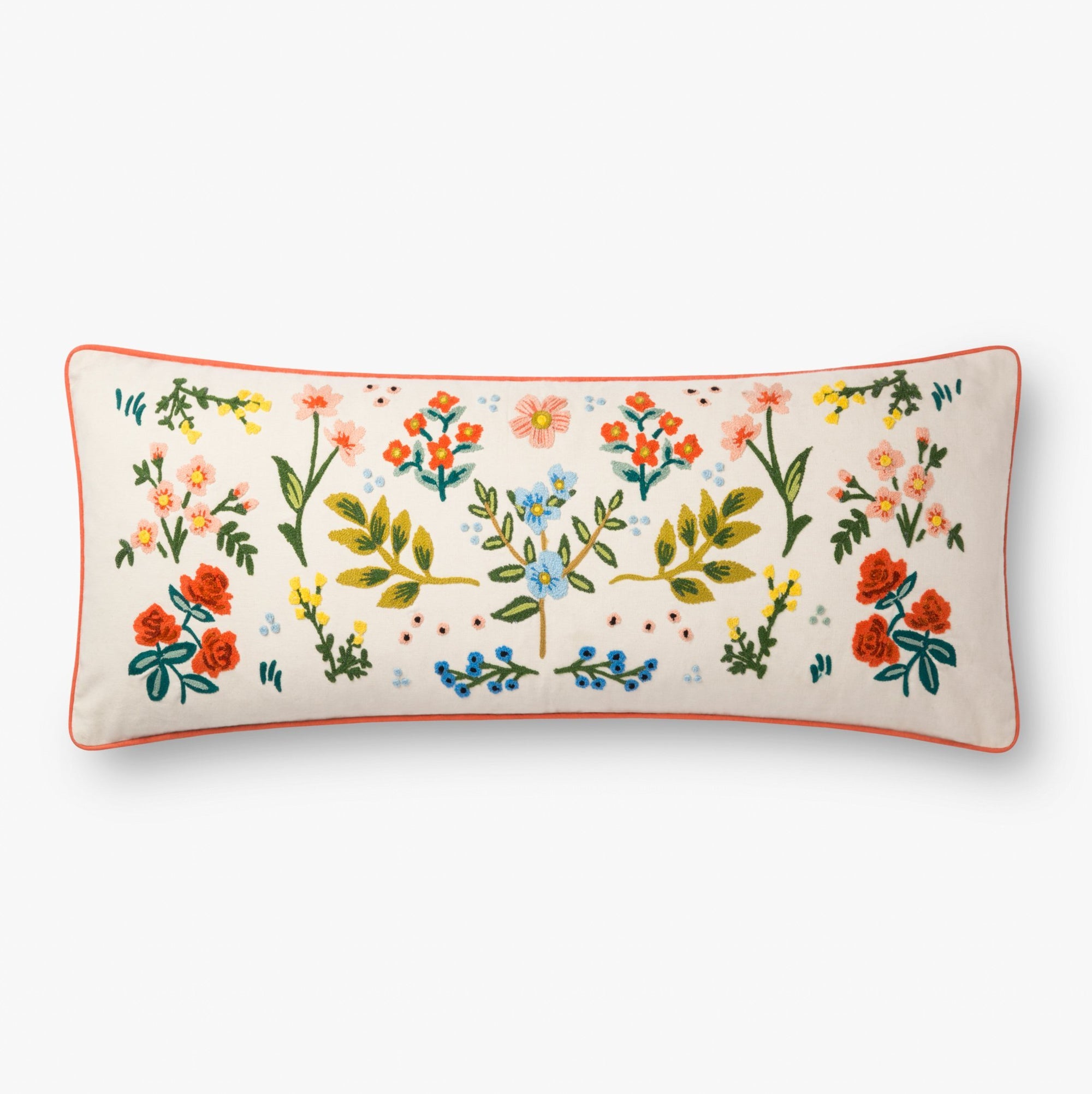 Rifle Paper Co P6028 Ivory/Multi Pillow - Baconco