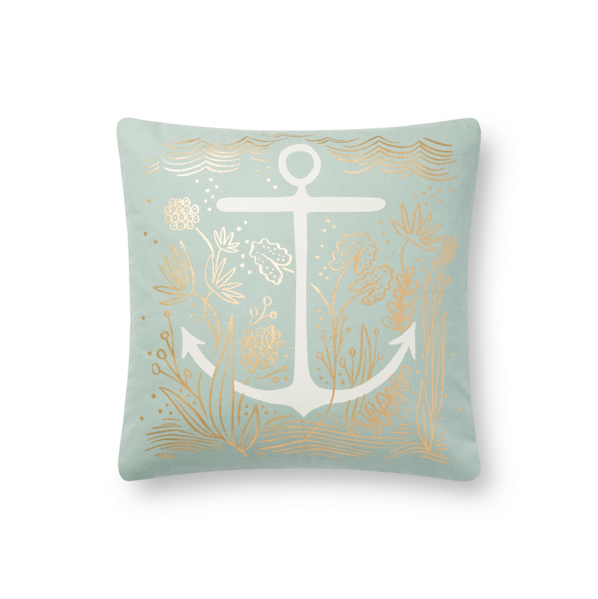 Rifle Paper Co P6039 Ocean Pillow - Baconco