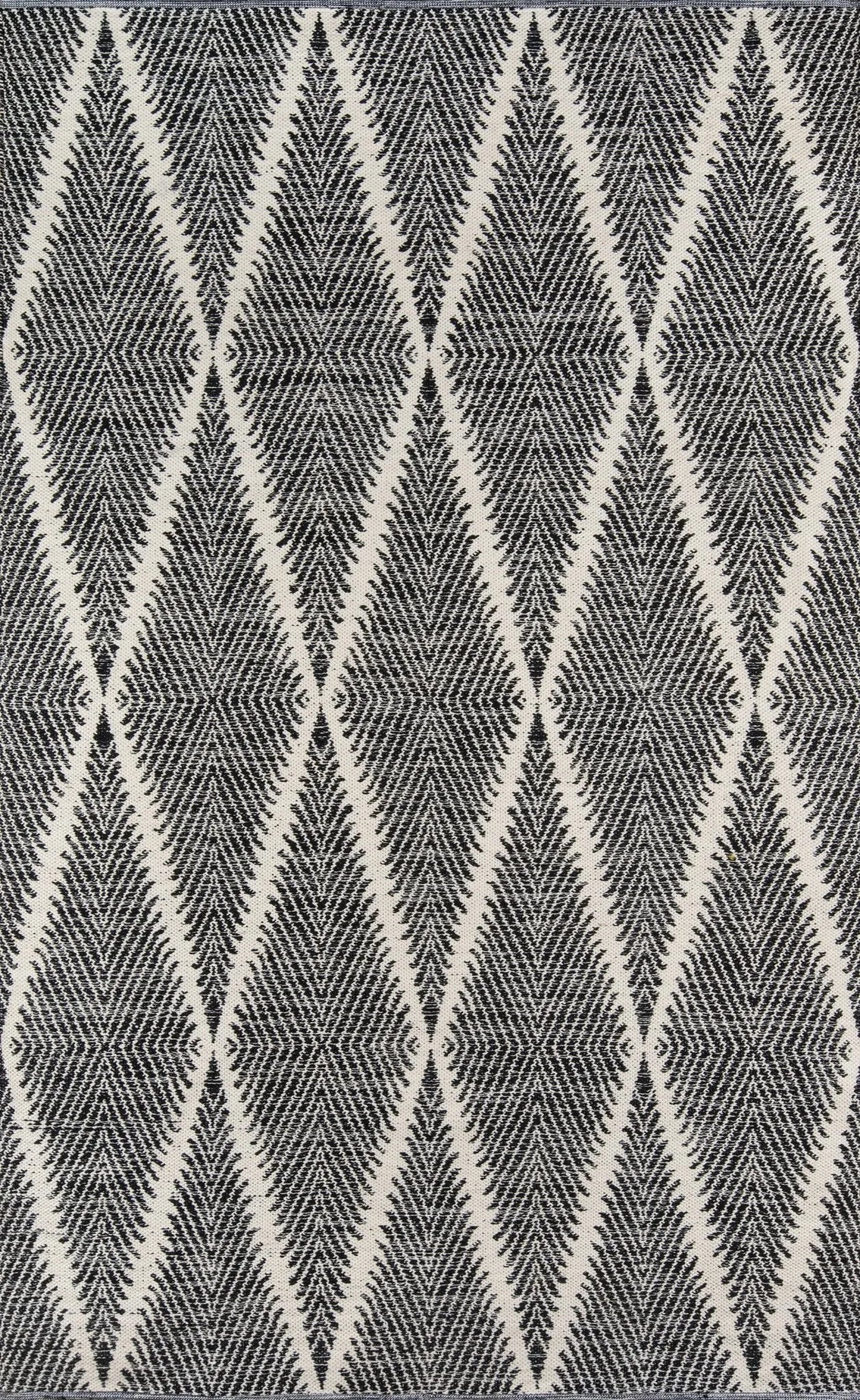 River By Erin Gates Riv-1 Beacon Black Rug - Baconco