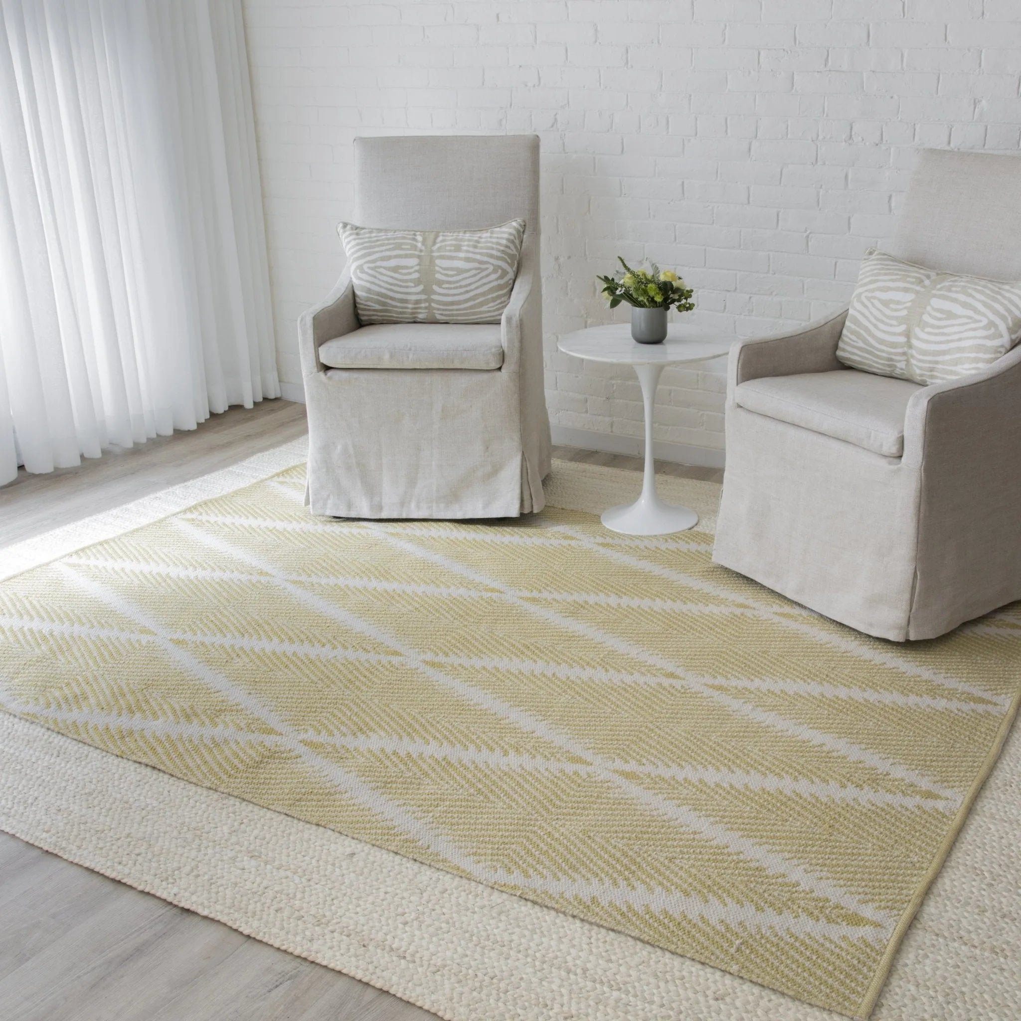 River By Erin Gates Riv-1 Beacon Citron Rug - Baconco