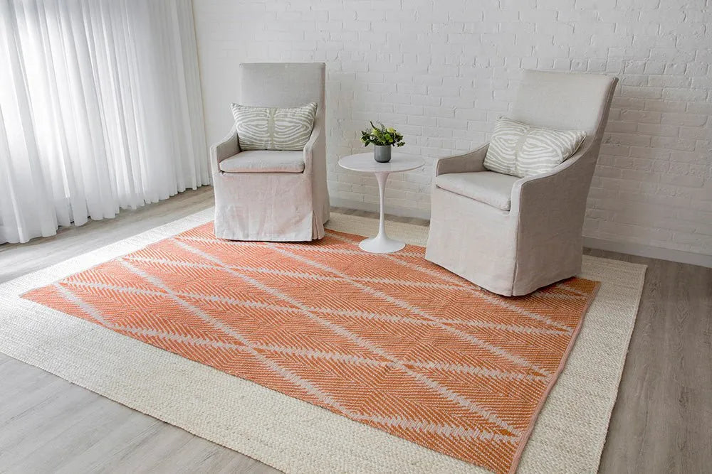 River By Erin Gates Riv-1 Beacon Orange Rugs - Baconco