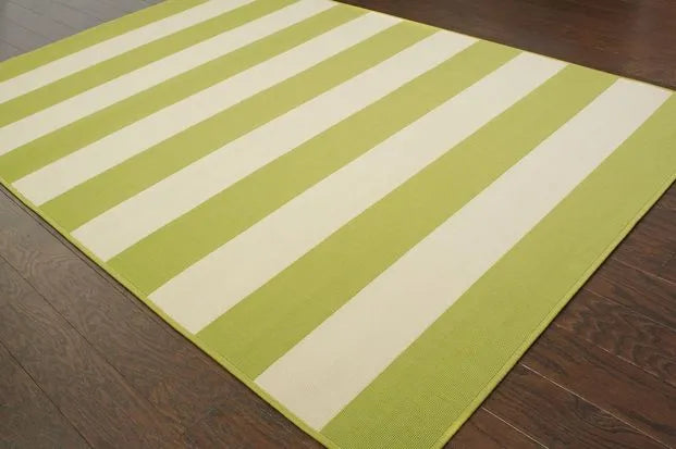 Riviera 4768E Green/ Ivory Rug - Baconco