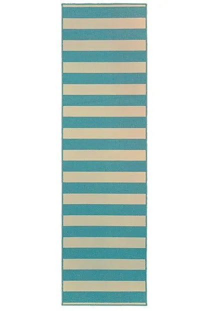 Riviera 4768G Blue/ Ivory Rug - Baconco