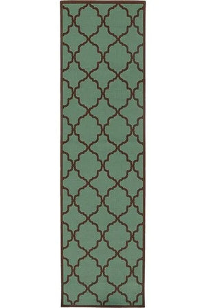 Riviera 4770A Blue/ Brown Rug - Baconco