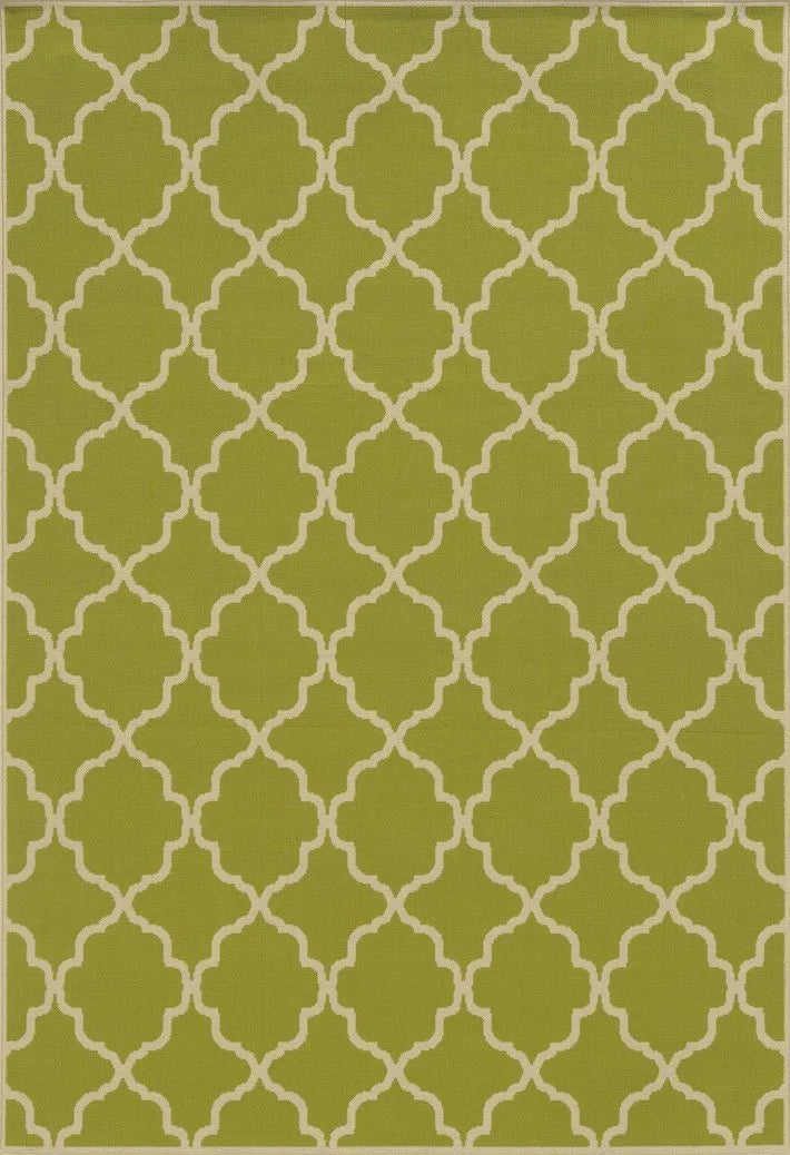 Riviera 4770M Green/ Ivory Rug - Baconco