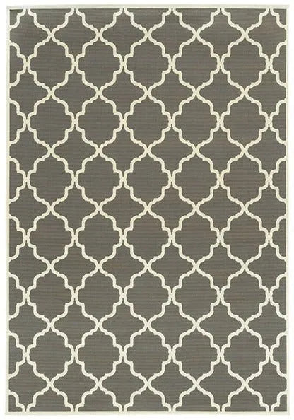 Riviera 4770W Grey/ Ivory Rug - Baconco