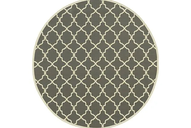 Riviera 4770W Grey/ Ivory Rug - Baconco