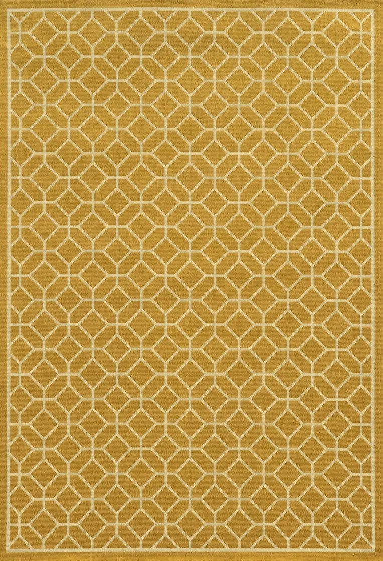 Riviera 4771H Gold/ Ivory Rug - Baconco