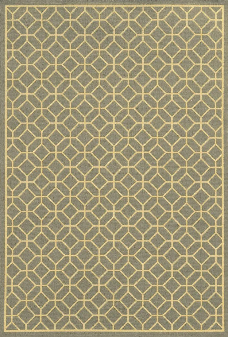 Riviera 4771M Grey/ Ivory Rug - Baconco