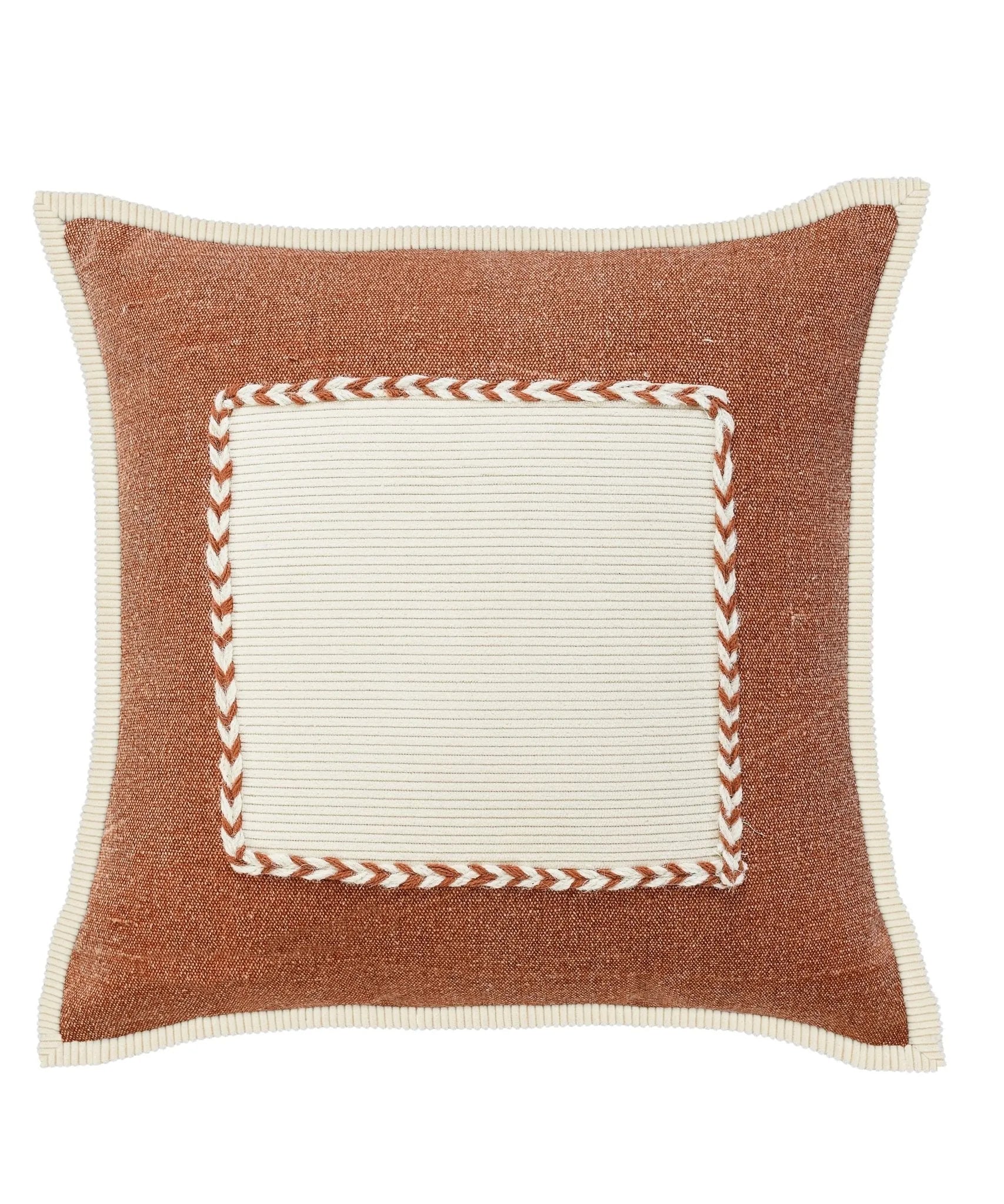 Riviera Lr07698 Brown/Tan Pillow - Baconco