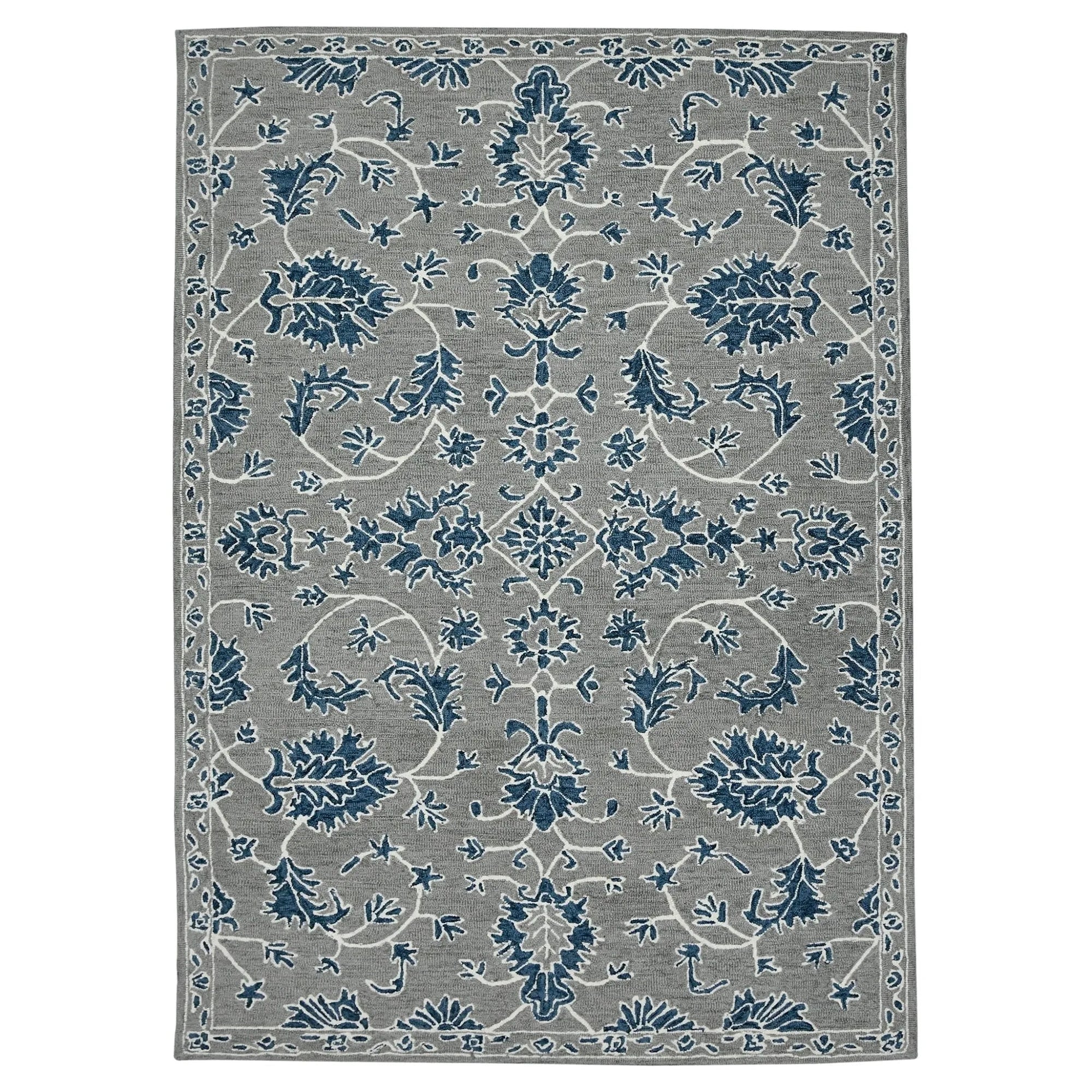 Romania ROM-1 Grey Rug - Baconco