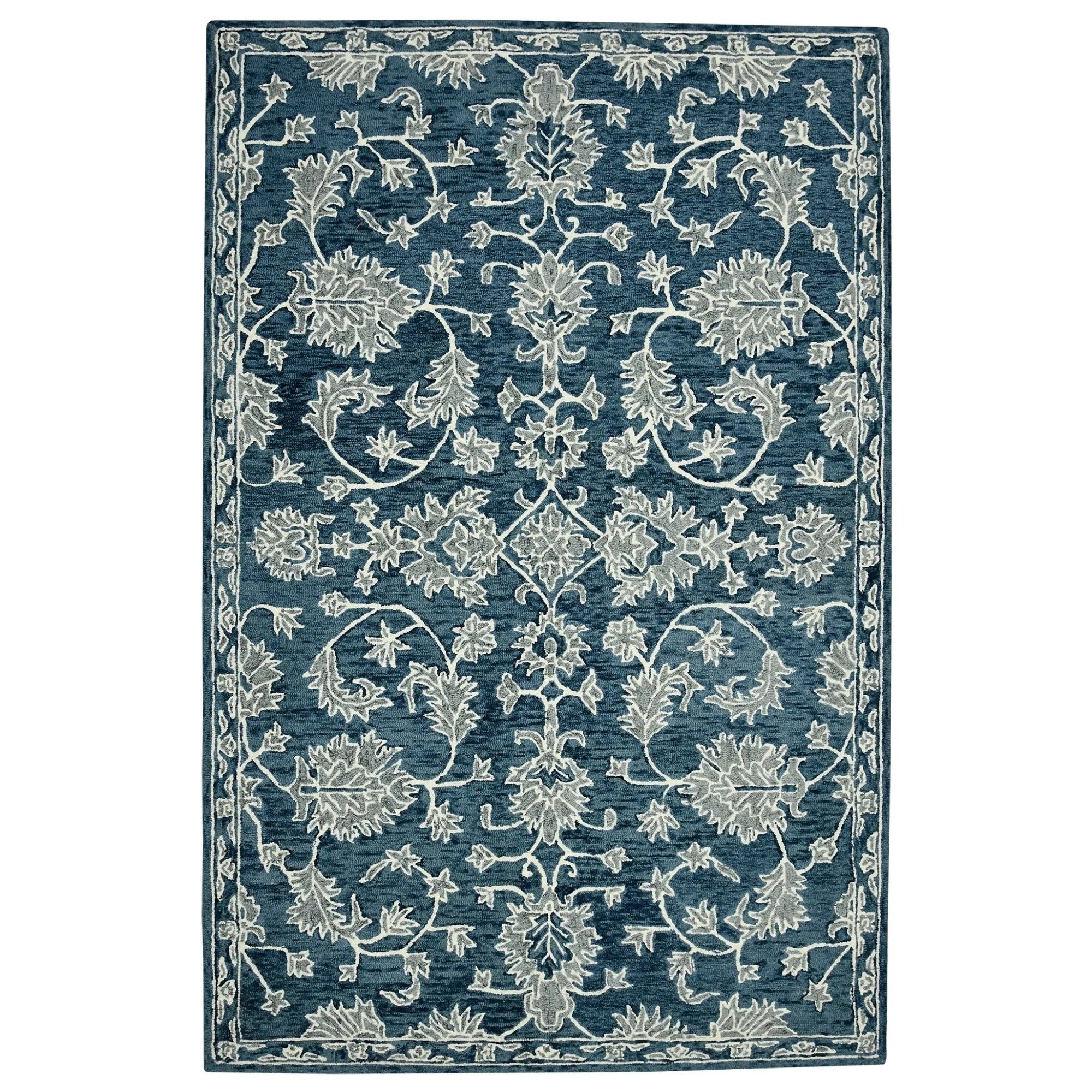 Romania ROM-4 Navy Rug - Baconco