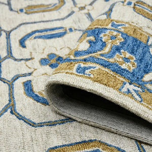 Romania ROM-8 Blue Rug - Baconco