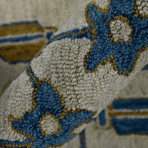 Romania ROM-8 Blue Rug - Baconco