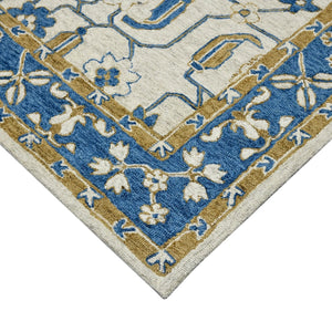 Romania ROM-8 Blue Rug - Baconco