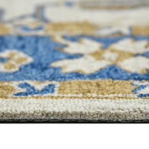 Romania ROM-8 Blue Rug - Baconco