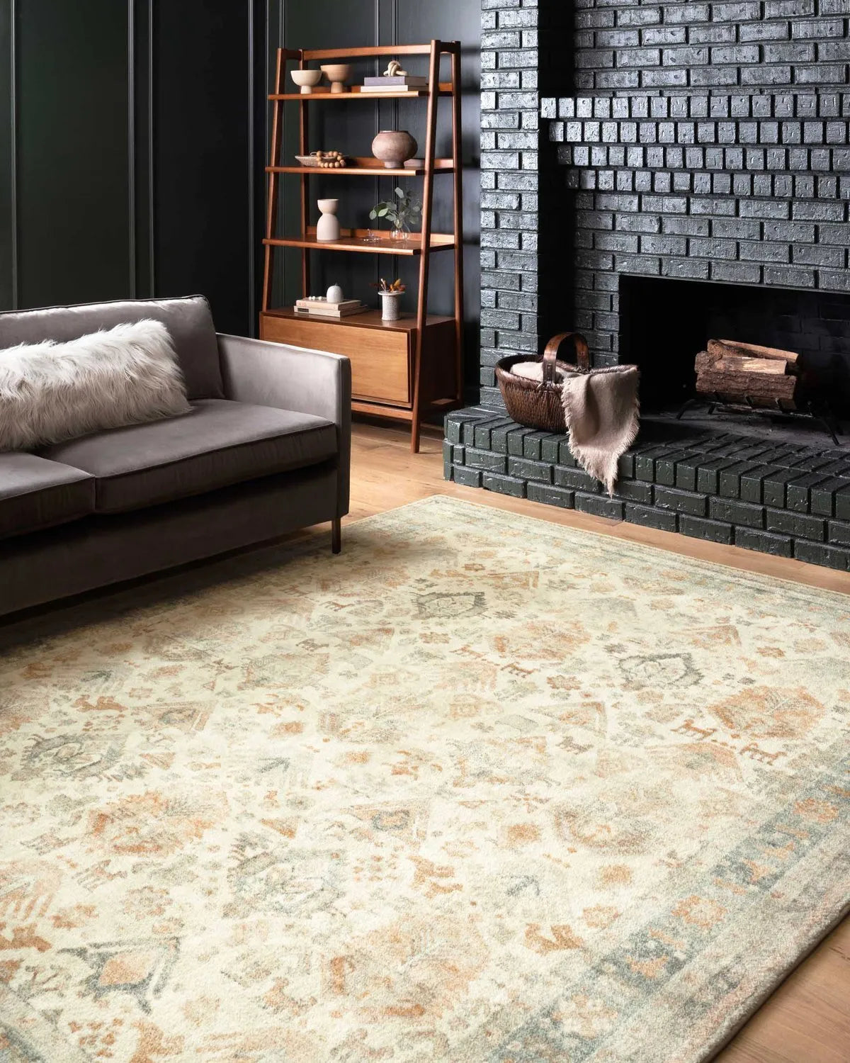 Rosette Ros-01 Beige/Multi Rug - Baconco