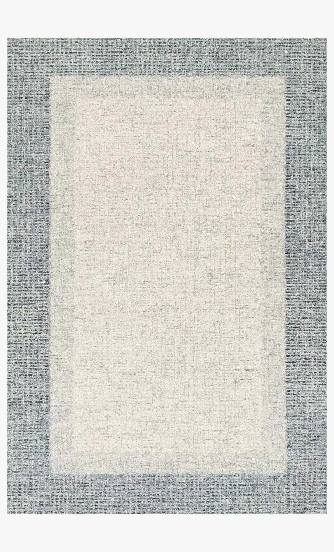 Rosina ROI-01 Grey/Blue Rug - Baconco