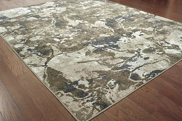 Rowan 537e Grey/ Ivory Rug - Baconco