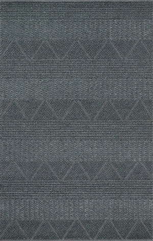 Rowan by Magnolia Home ROW-01 Denim Rug - Baconco