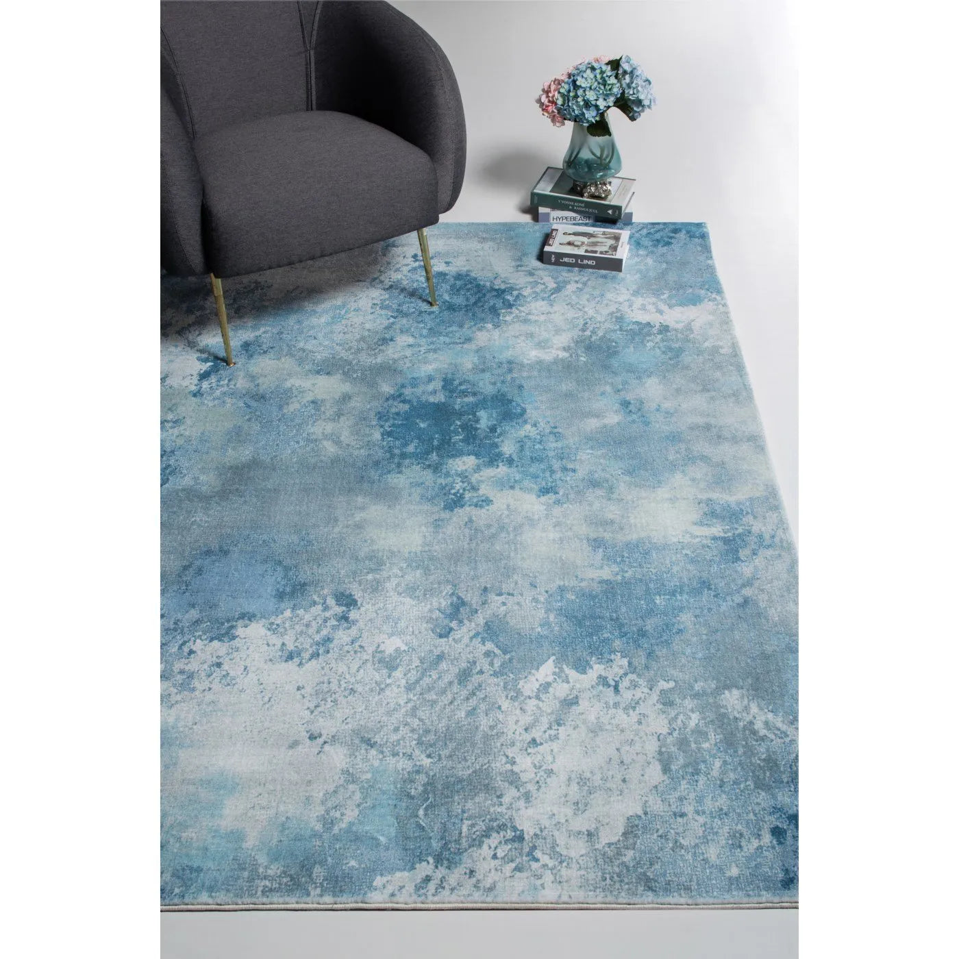 Roxy 2803 Blue Nebula Rug - Baconco