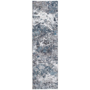 Roxy 2804 Grey/Blue Galaxy Rug - Baconco