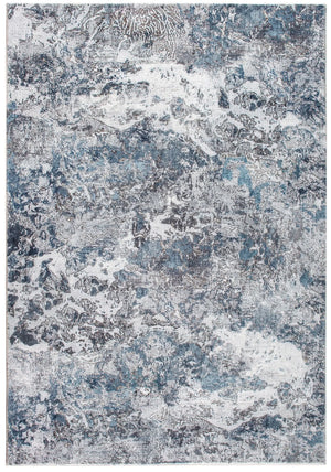 Roxy 2804 Grey/Blue Galaxy Rug - Baconco