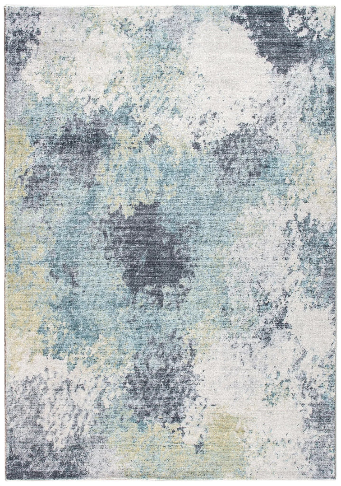 Roxy 2806 Blue/Yellow Nebula Rug - Baconco