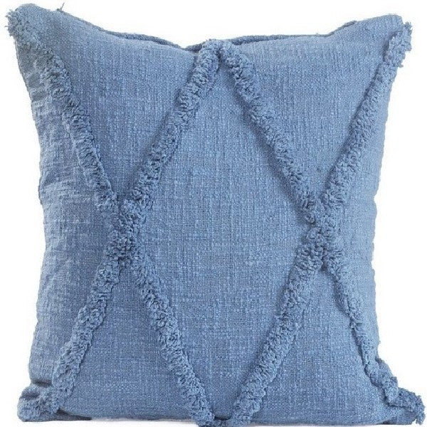 Royal Blue LR07390 Throw Pillow - Baconco