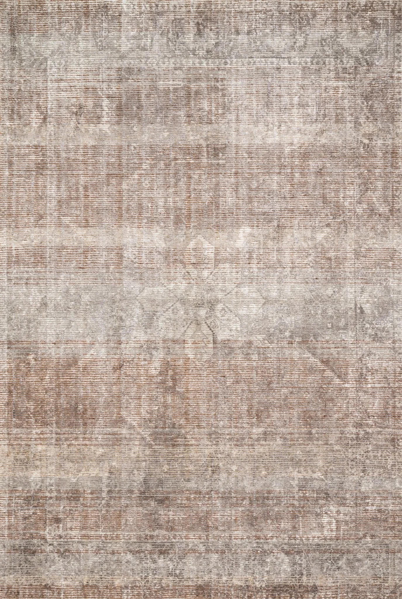 Rumi RUM 02 Clay Stone Rug - Baconco