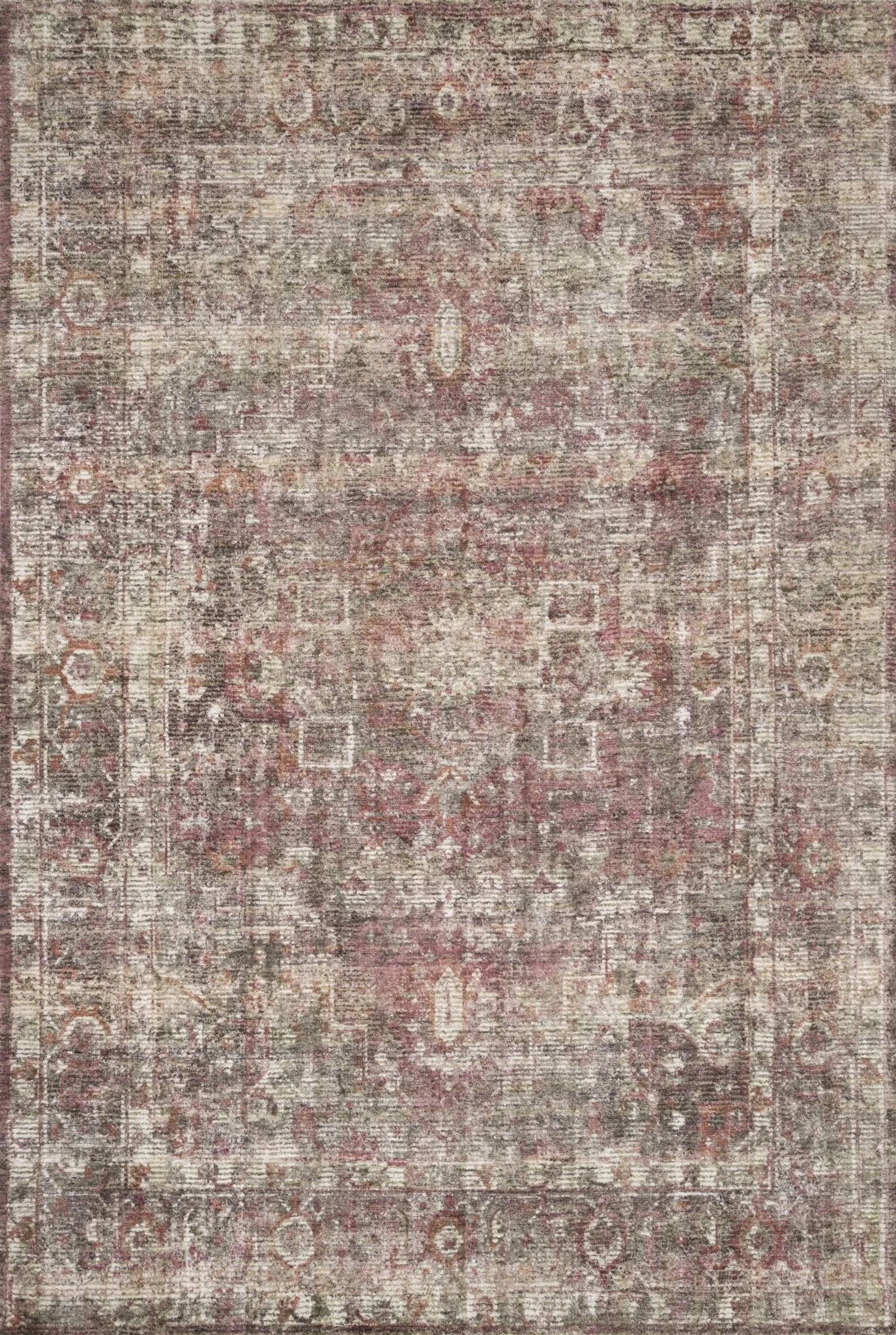 Rumi RUM 04 Berry Rug - Baconco