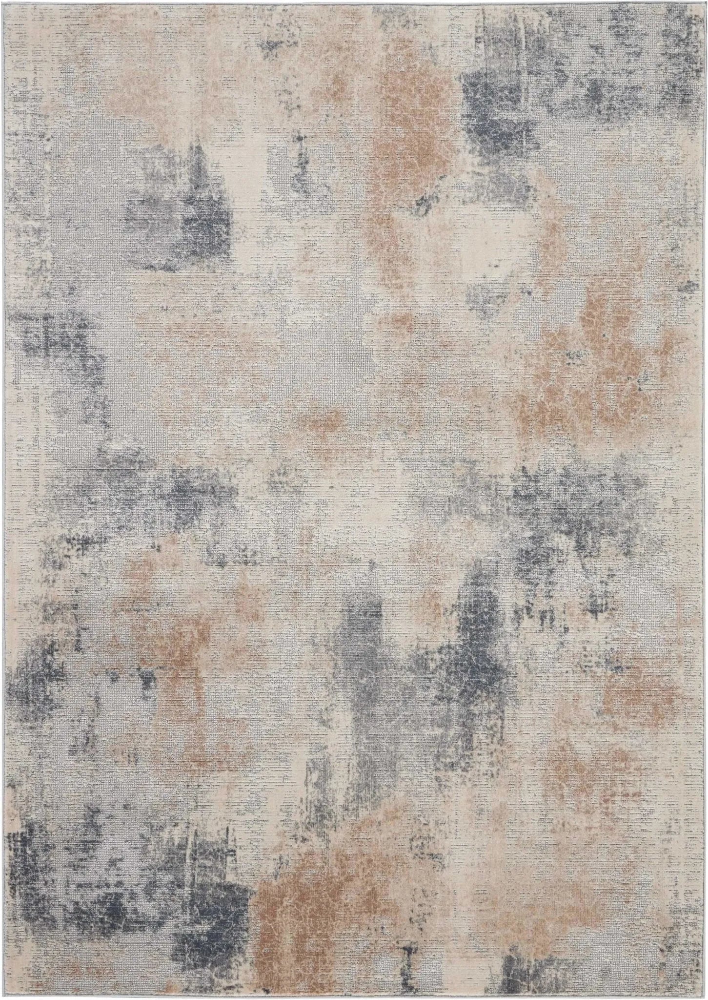 Rustic Textures RUS02 Beige/Grey Rug - Baconco