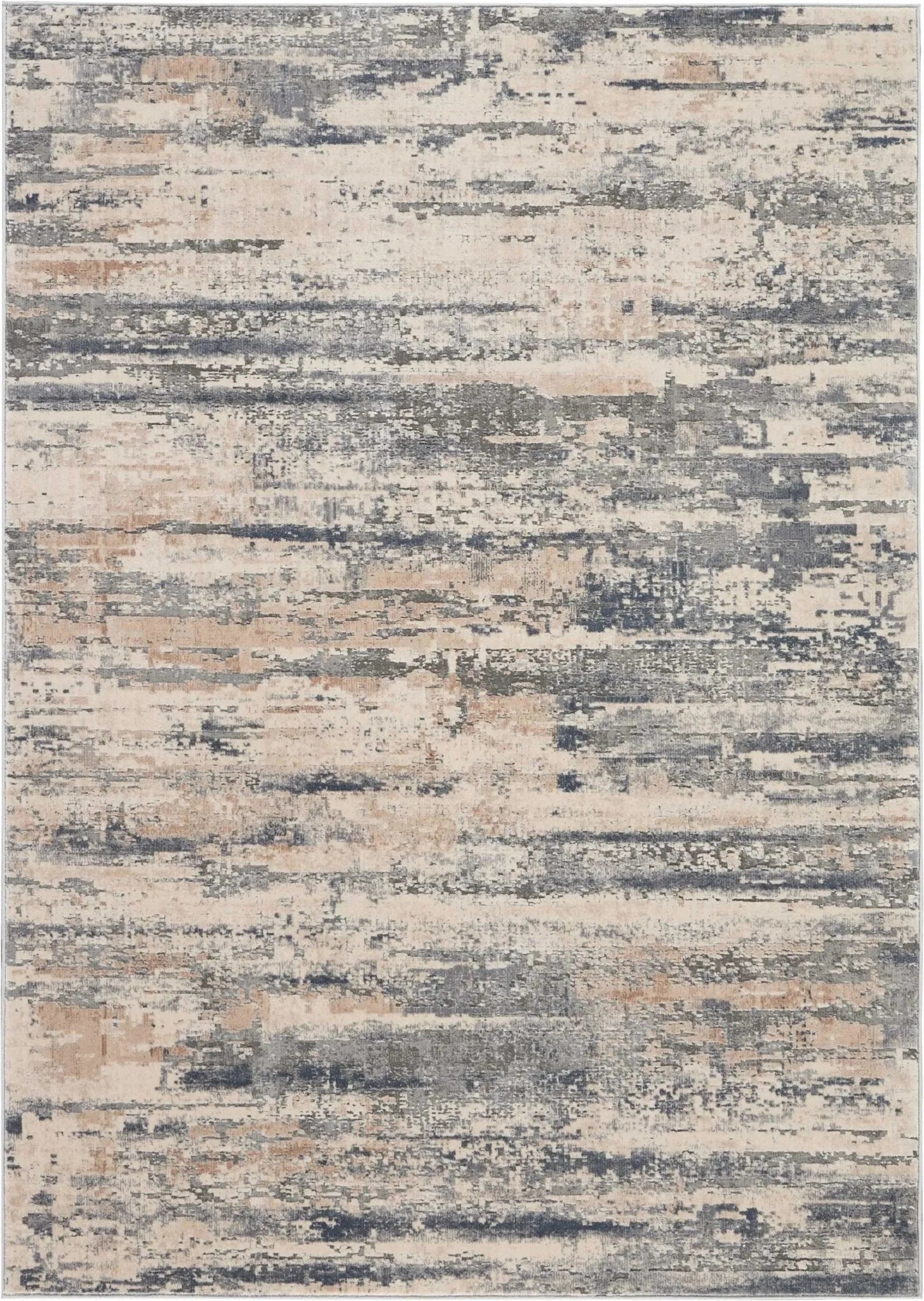 Rustic Textures RUS04 Beige/Grey Rug - Baconco