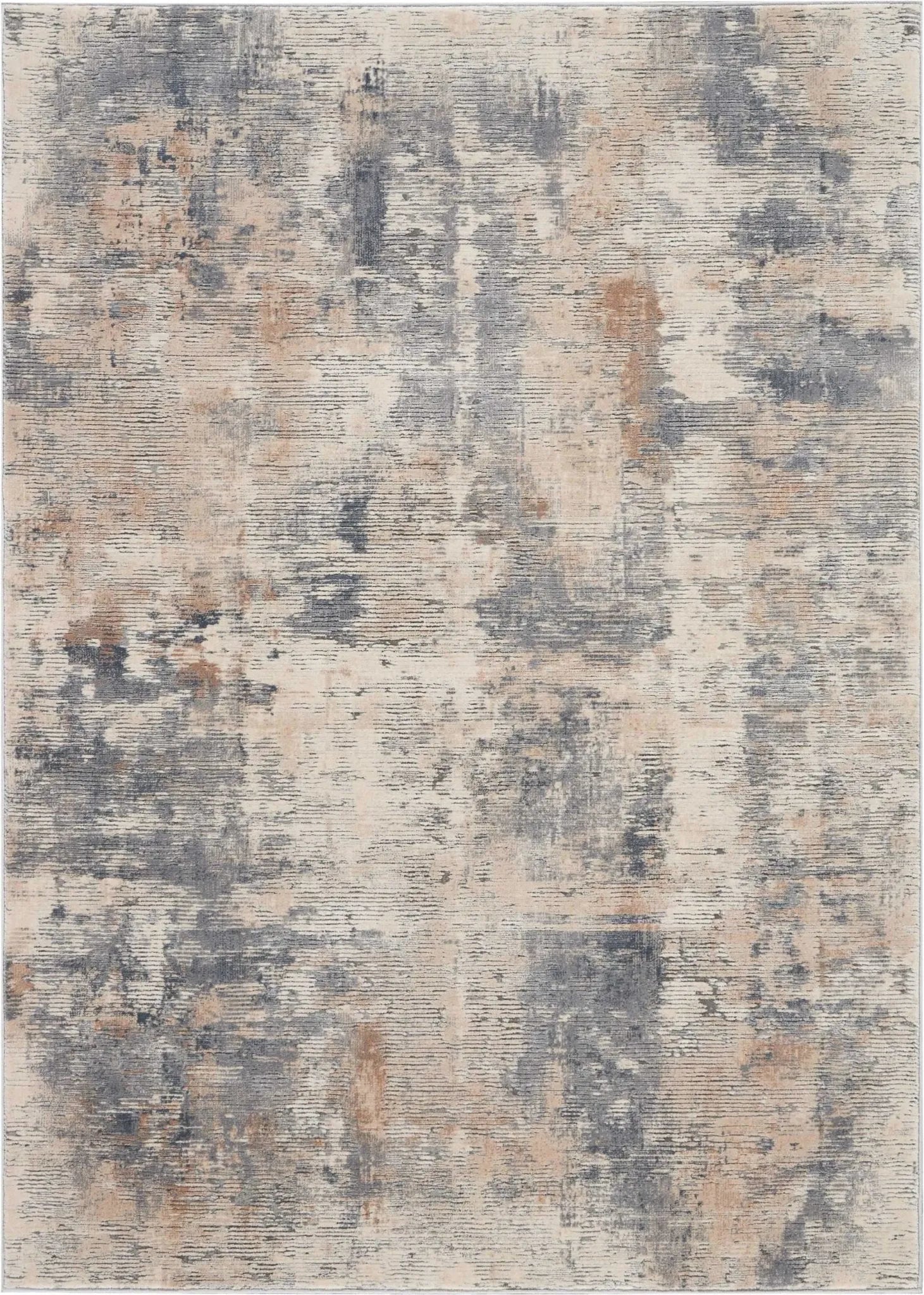 Rustic Textures RUS05 Beige/Grey Rug - Baconco