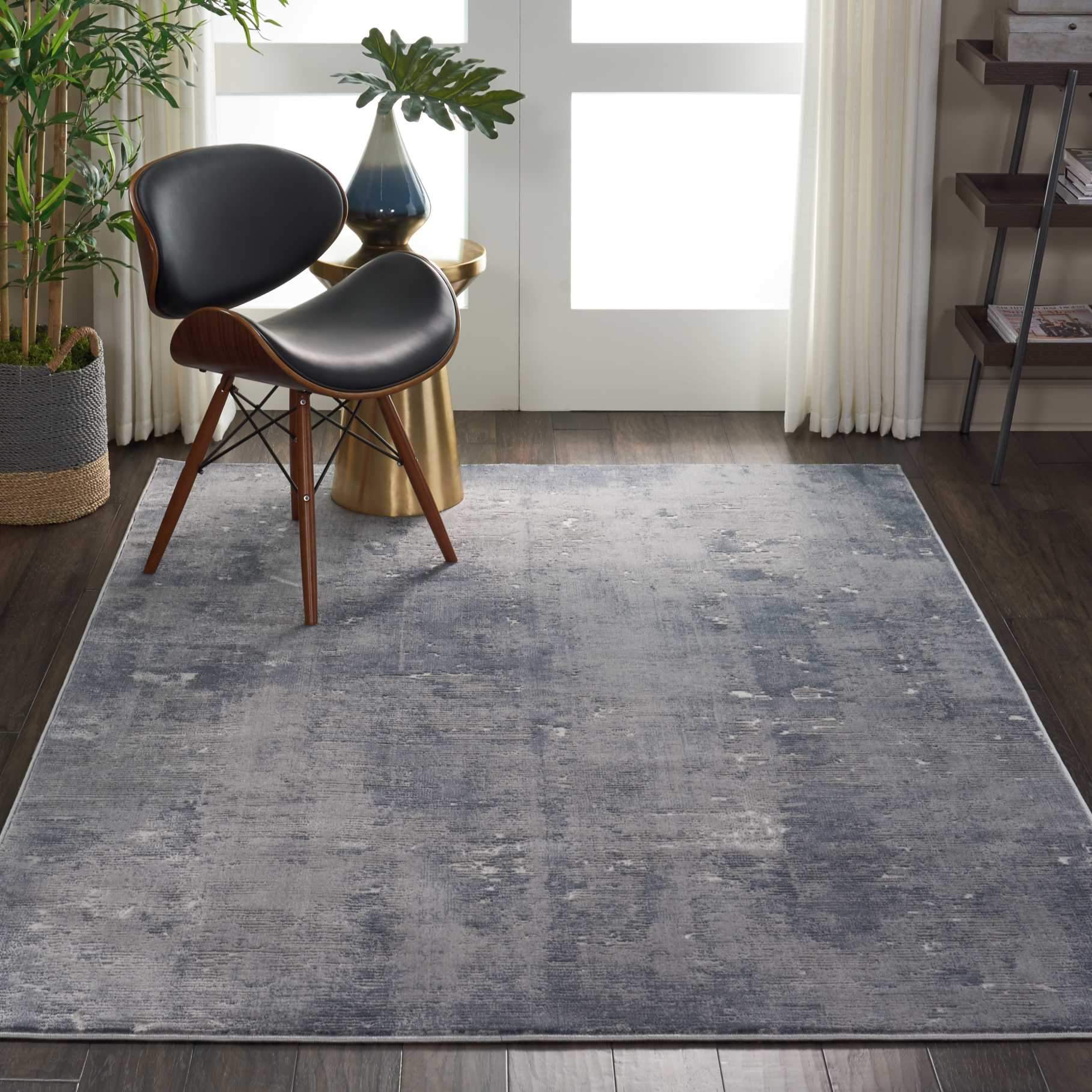 Rustic Textures RUS05 Grey Rug - Baconco