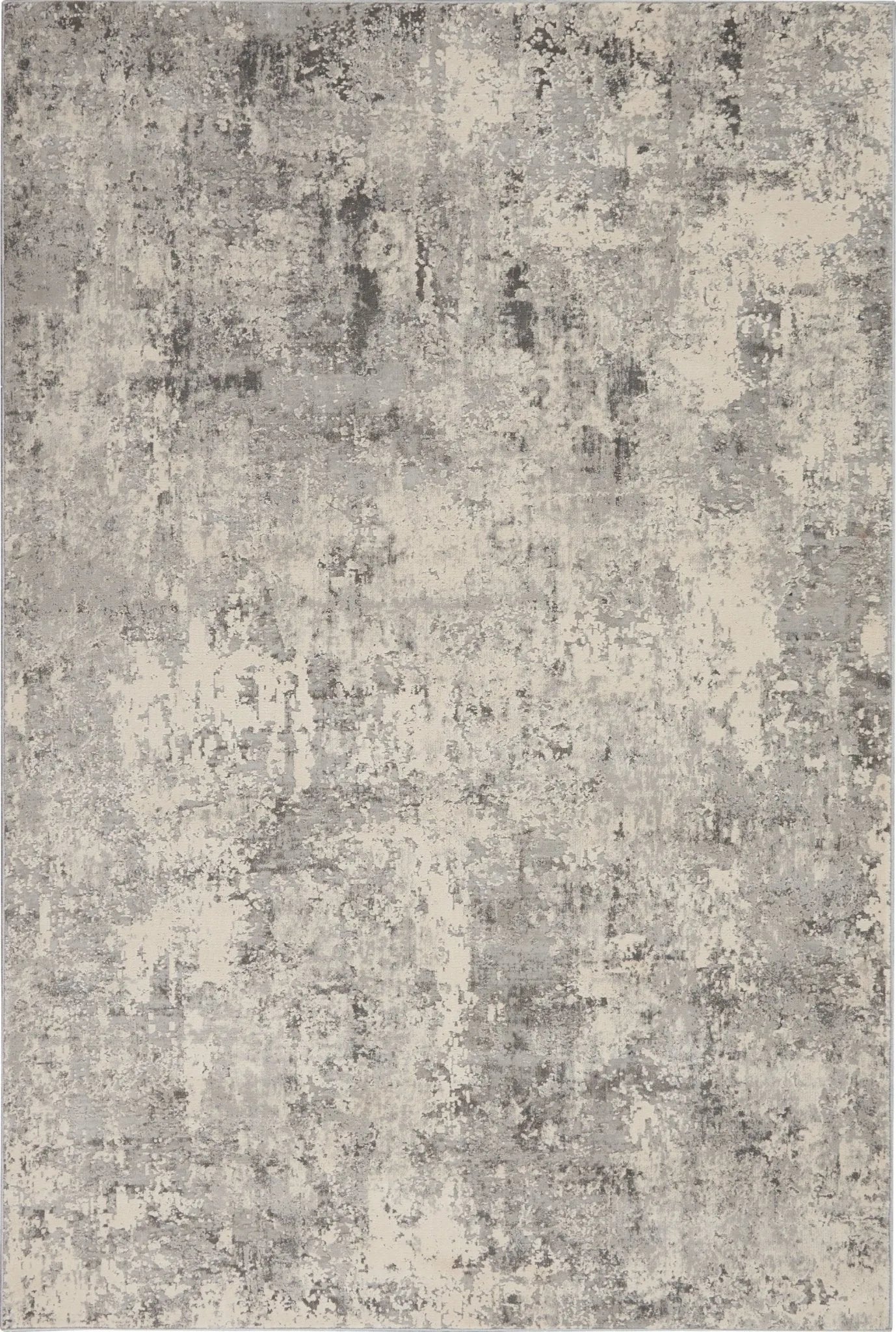 Rustic Textures RUS07 Grey/Beige Rug - Baconco