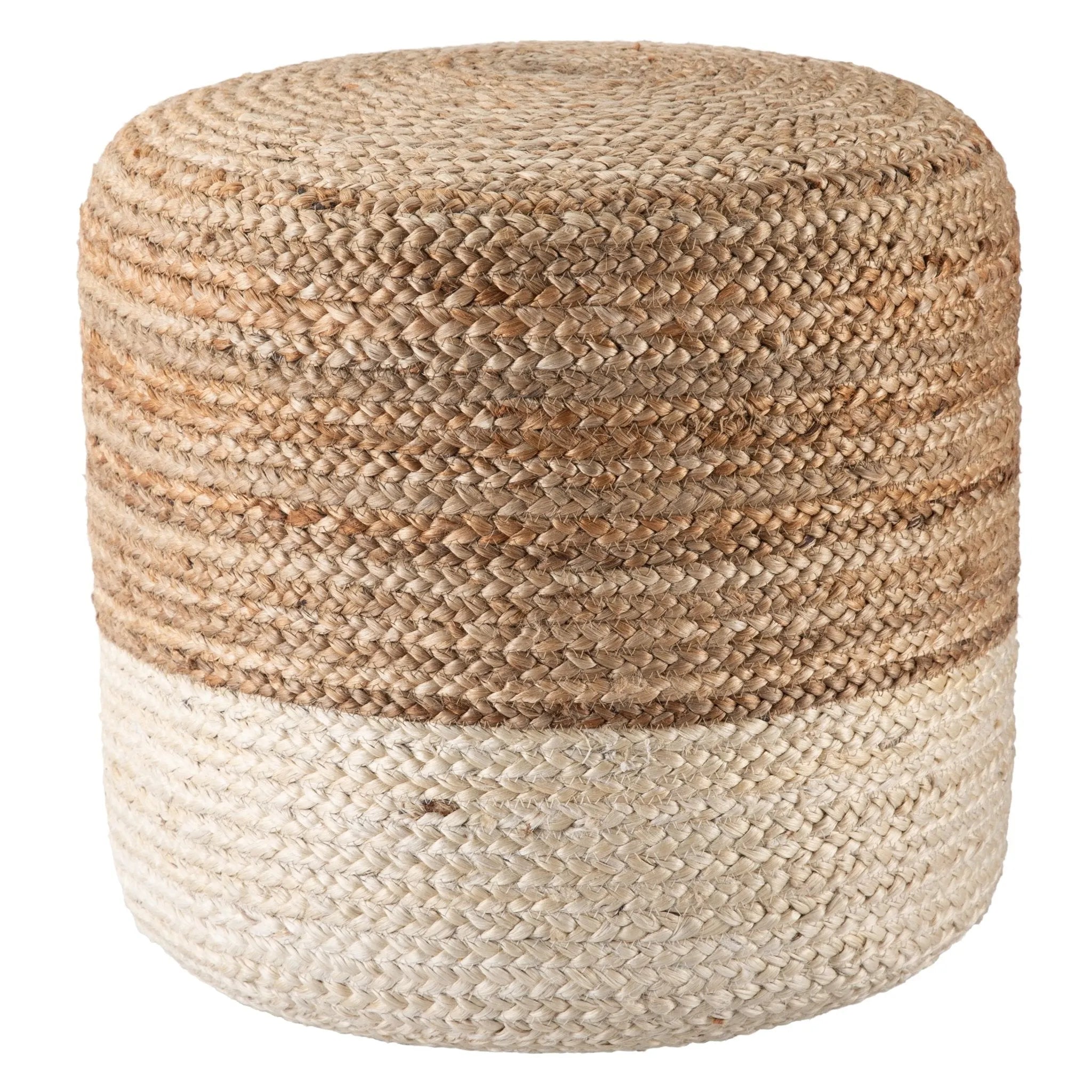 Saba Saa19 Oliana White/Beige Pouf - Baconco